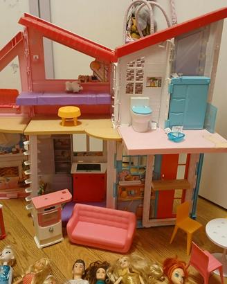 Barbie - Casa Malibu e pony