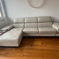 Divano 3/4 posti pelle