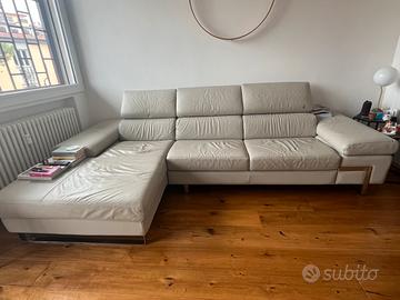 Divano 3/4 posti pelle