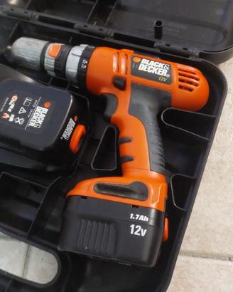 Trapano avvitatore Black & Decker HP126F2B