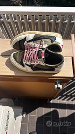 J1  Medium Olive x Travis Scott