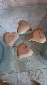 4 pezzi cuore riva