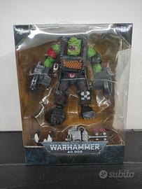 DUE Warhammer 40k Mcfarlane Ork big Mek  + MEGANOB