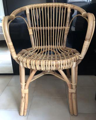 Sedia Dmora in bambù
