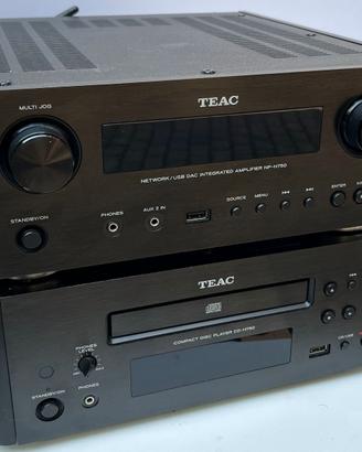 CD TEAC H750+Amplificatore NP750