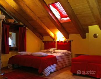 Mansarda valle di Gressoney Monte Rosa