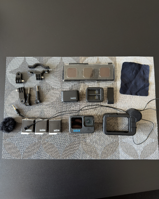 GoPro Hero 12 black + Mediamod + Rode lavalier 2