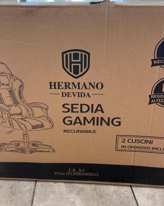 Sedia GAMING/UFFICIO  NUOVA!