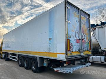 Semirimorchio Chereau frigo con sponda