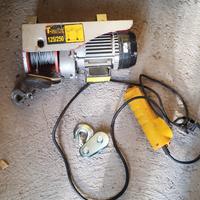 verricello elettrico 