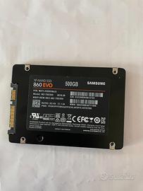 SSD Samsung 860 Evo  Usato - 500Gb