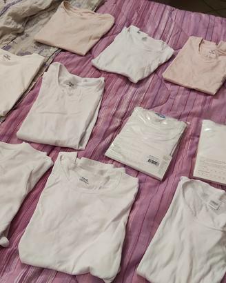 magliette intime Ellepi e OVS, pigiami 