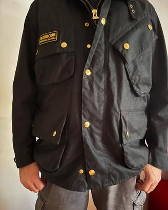 Barbour uomo international black