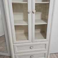 Vetrinetta shabby chic bianca Legno & Disegno