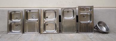 Lavandino lavabo lavello cucina acciaio inox desig