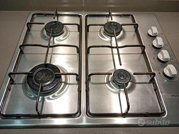 Piano cottura 4 fuochi gas