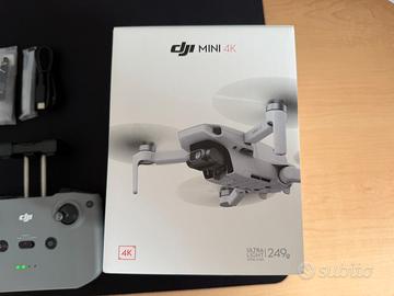 Drone DJI Mini 4K come nuovo + SD 128GB