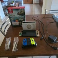 Nintendo switch oled limite zelda con 2  joystick 