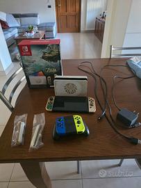 Nintendo switch oled limite zelda con 2  joystick 