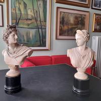 mezzi busti  e bronzetto