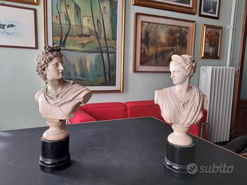 mezzi busti  e bronzetto