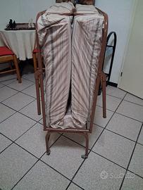 rete pieghevole con materasso 
