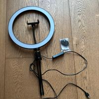 Ring Light con treppiedi e controllo remoto