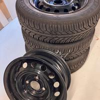 Cerchi Ford Ka+ R14 con Gomme Inv 165/70