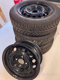 Cerchi Ford Ka+ R14 con Gomme Inv 165/70