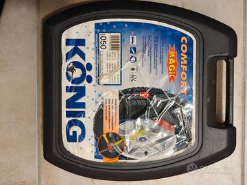 CATENE DA NEVE KONIG COMFORT MAGIC 050 9mm Usate
