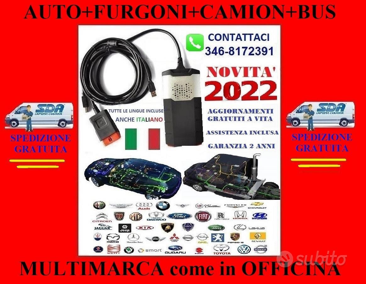 XTOOL D5S Scanner Diagnostico OBD2, 15 Funzioni Di Reset (EPB, SAS, BMS), CAN FD, FCA AutoAuth, Per Auto E Camion, Motore/ABS/SRS/Trasmissione