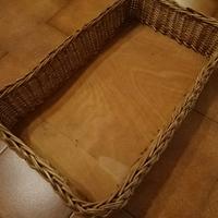 CESTO RETTANGOLARE IN RATTAN
