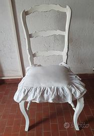 Set 4 Sedie provenzale / shabby chic
