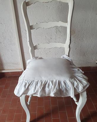 Set 4 Sedie provenzale / shabby chic