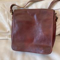 Borsa a tracolla in cuoio