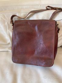 Borsa a tracolla in cuoio