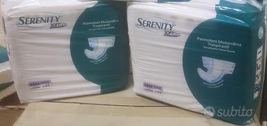 2 pacchi pannolini per adulti