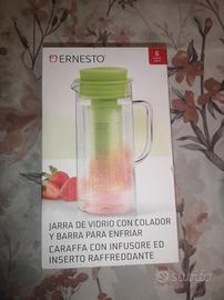 Caraffa con infusore e inserto raffreddate NUOVO