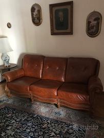 divano  vera  pelle