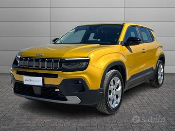 JEEP Avenger 2022 - Avenger 1.2 turbo Longitude fw