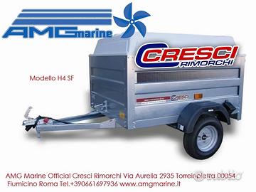 CRESCI Rimorchio 750KG NUOVO