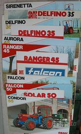 47 depliant originali a colori trattori  Same