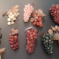 Lotto antica frutta in marmo