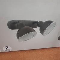 Faretto decorativo senza fonte luminosa 2 luci Far