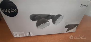 Faretto decorativo senza fonte luminosa 2 luci Far