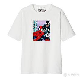 T shirt Marvel Spiderman e Venom