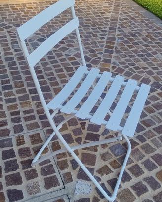 set 6 sedie esterno giardino fiam 