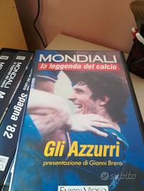 VHS videocassette calcio