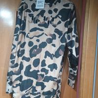 vestito 👗 maculato jijil con frange tg 44