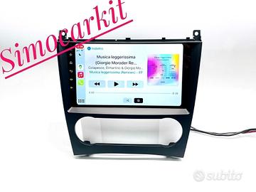 Autoradio 8+256Gb ANDROID 14 X Mercedes Classe C C